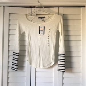 White Long sleeve top